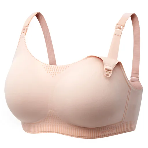 Momcozy U Liquid Spandex Printed Nursing Bra