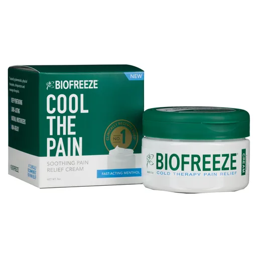 Hygenic Biofreeze Pain Relief Cream, 3 oz Jar