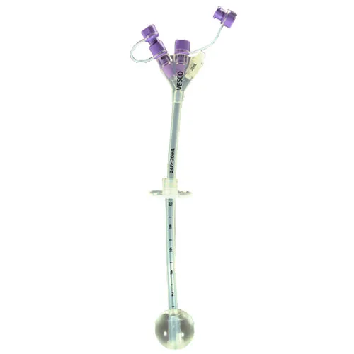 Vesco ENFit Gastrostomy Feeding Tube, Dual Port, 16Fr, 5mL Balloon