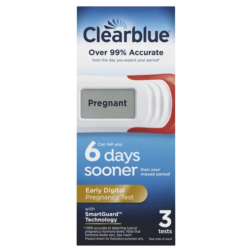 Clearblue Early Pregnancy Test, 3 Ct