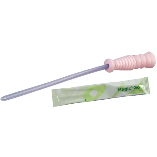 Bard Magic3 Go Intermittent Urinary Catheter, 18Fr, 6"
