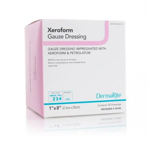 Xeroform Gauze Dressing, 1" x 8"