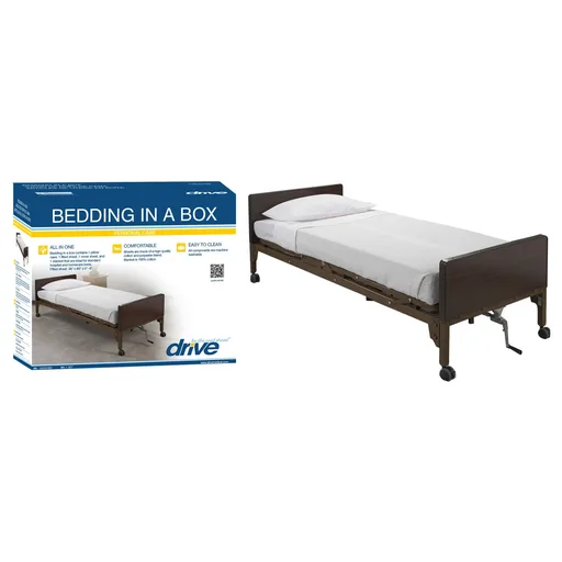 Drive Hospital Bed Bedding In A Box Set