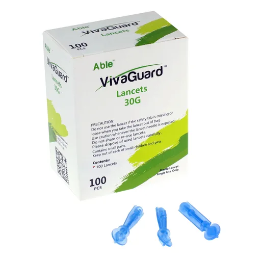 Able®VivaGuard® Phlebotomy Lancet, 100 Count
