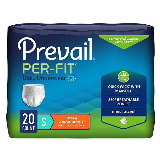 Prevail Per-Fit Underwear Size Small