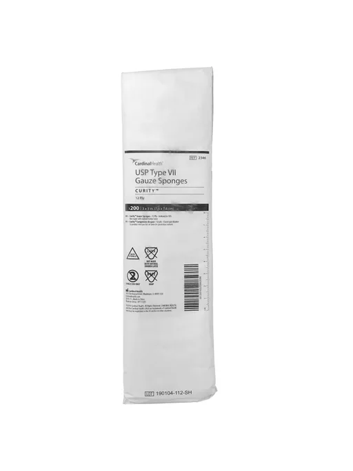 Curity Woven Gauze Sponge, Non-Sterile, 3" x 3", 12 Ply