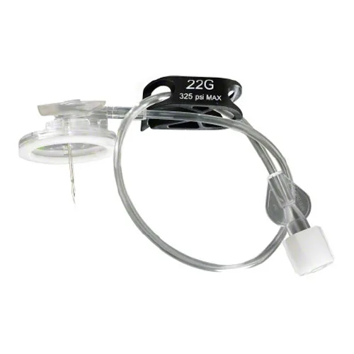 B Braun Surescan Safety II Port Access Needle Infusion Set, 22GA OD x 0.6"