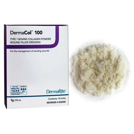 DermaCol 100 Wound Filler Dressing, 1gm