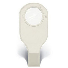 ConvaTec SUR-FIT Natura Two-Piece Drainable Pouch, Mold-to-Fit, 1-3/4" Flange, 12" L, Opaque