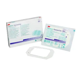 3M Tegaderm Diamond Pattern Transparent Dressing