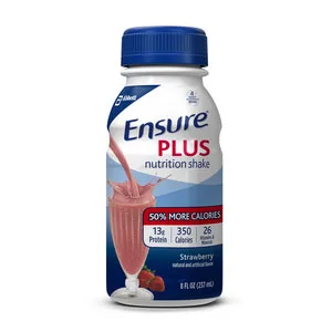 Ensure Plus Ready-to-Drink Strawberry 8 oz Bottle