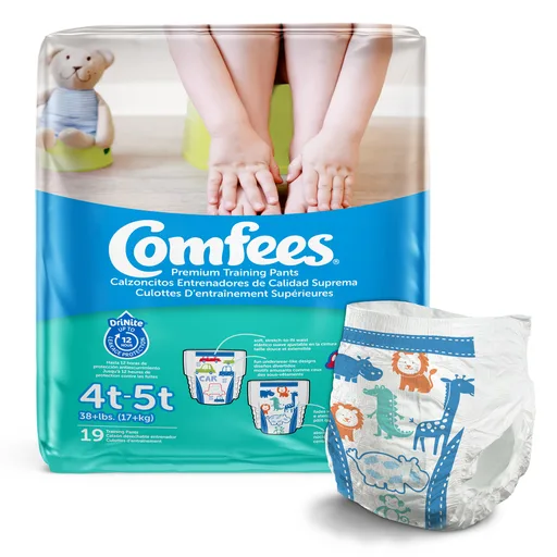 Attends Comfees Boy Training Pants Size 4T to 5T