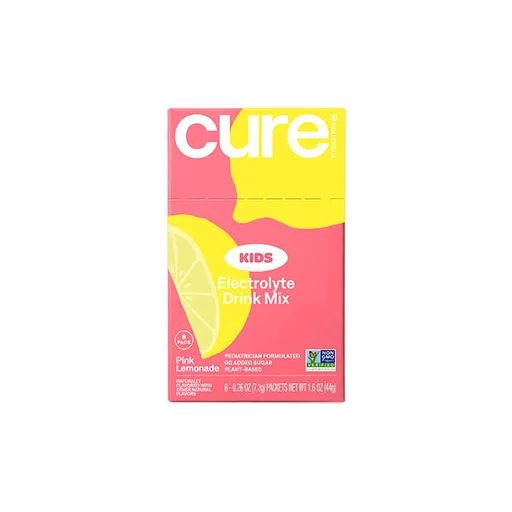 Cure Kids Hydration Mix, Pink Lemonade, 6 ct.