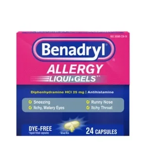 Johnson & Johnson Benadryl Allergy LIQUI-GELS