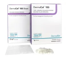DermaCol 100 Type 1 Bovine Collagen Dressing 2" x 2"