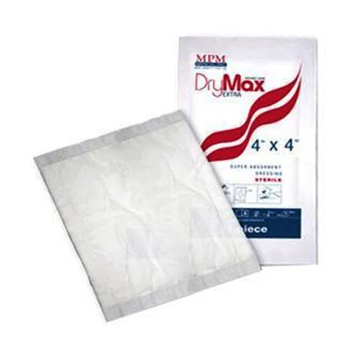 MPM Medical DryMax Extra Super Absorbent Dressing, 4" x 4"