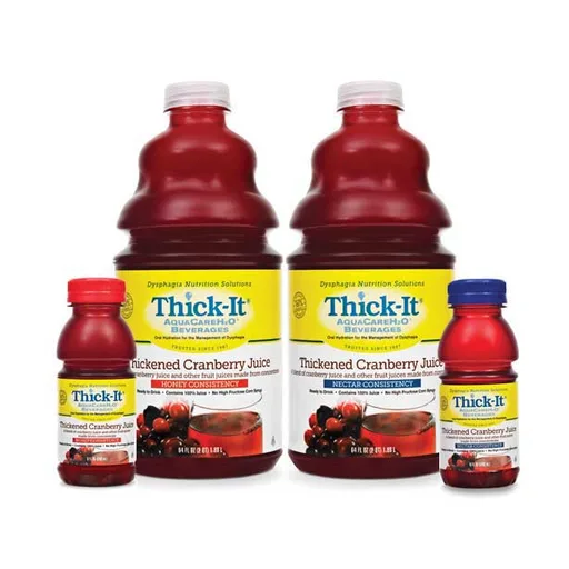 Kent Precision Foods Group Thick-It AquaCareH2O Thickened Cranberry Juice Nectar Consistency 8 oz.