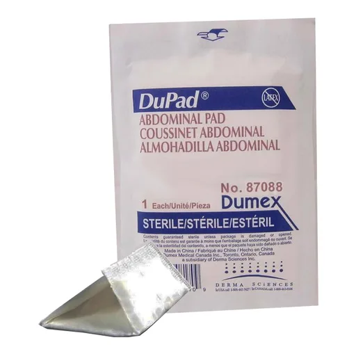 Derma Sciences Dupad Abdominal Pads