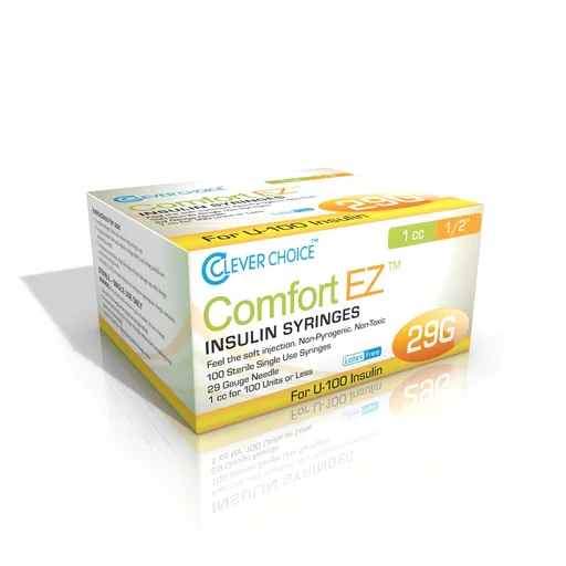 Clever Choice Comfort EZ Insulin Syringes