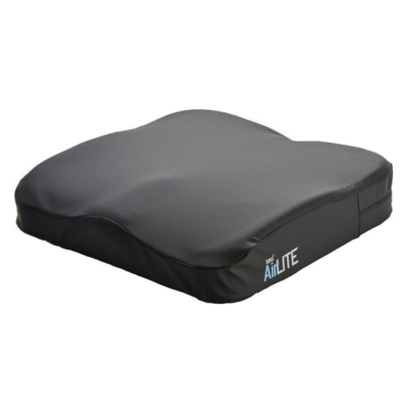 ROHO AirLITE Wheelchair Cushion, 300 lb Capacity, 18" x 2" to 3.75" Depth 20"