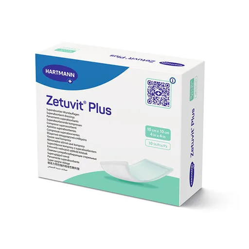 ZETUVIT PLUS Non-Border Superabsorbant Dressing