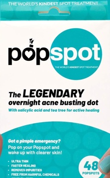 POPBAND Popspot Overnight Acne Busting Dot, 48 ct