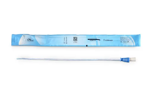 Cure Ultra Male Intermittent Catheter, 16” Coude Tip, 12 FR