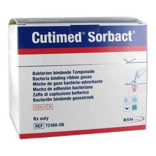 BSN Jobst Cutimed Sorbact Impregnated Ribbon Gauze Dressing