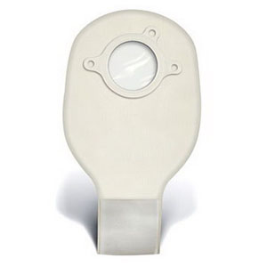 ConvaTec Little Ones Two-Piece Drainable Pouch, 1-3/4" Flange, 6" L, Transparent