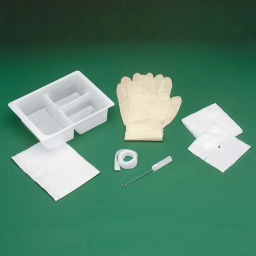 Medline Basic Tracheostomy Clean and Care Tray