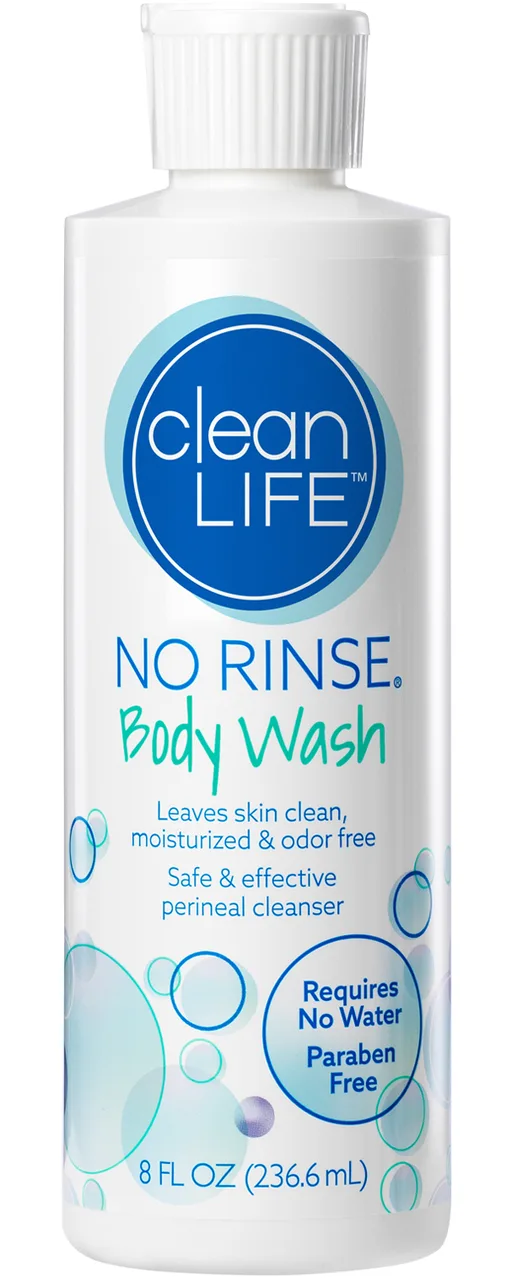 No-Rinse Body Wash, 8 oz