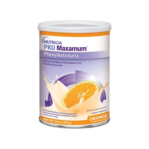 PKU Maxamum Powdered Medical Food, Orange Flavor