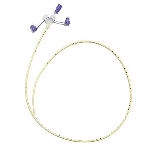 CORFLO Nasogastric/Nasointestinal Feeding Tube with Stylet, ENFit Connector, 10 Fr 43"