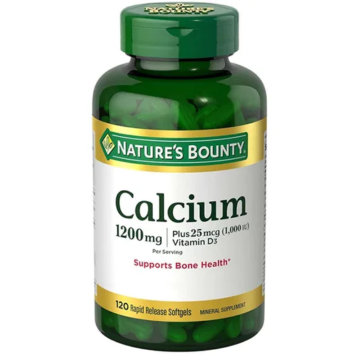 Nature's Bounty Absorbable Calcium with Vitamin D Softgels