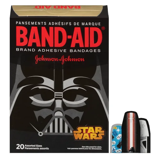 Johnson & Johnson Band-Aid Decorative Adhesive Bandage, Star Wars, Assorted