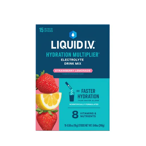 Liquid IV Electrolyte Drink Mix - Strawberry Lemonade