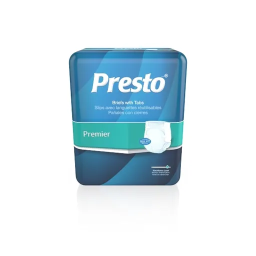 Presto® Moderate Absorbency Incontinence Brief