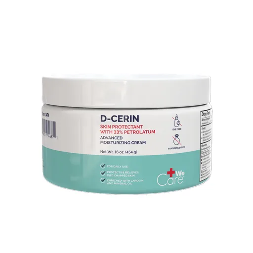 Dynarex D-Cerin Advanced Moisturizing Cream, 16 oz Jar