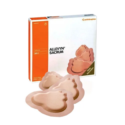 Smith and Nephew ALLEVYN Life Foam Sacrum Dressing Sterile