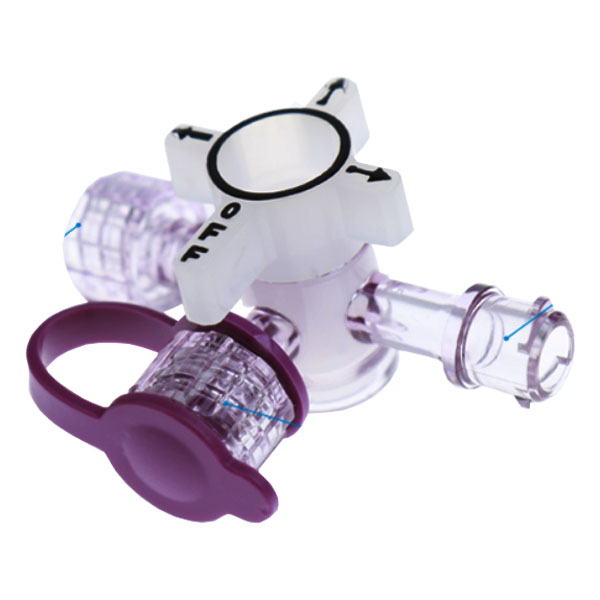 ICU Medical ENFit Lopez Valve Closed Enteral Tube Valve, with Tethered Cap