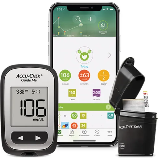 Roche Accu-Chek® Guide Me Retail Kit