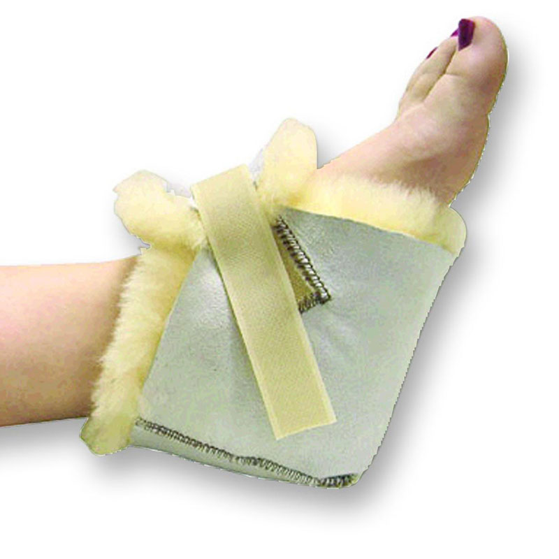 Sheepskin Ranch Sofsheep Sheepskin Heel Protector Unisize, Beige, Velcro Fastener