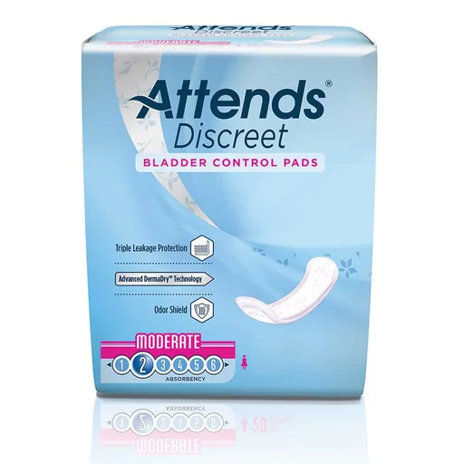 Attends Discreet Moderate Incontinence Pad