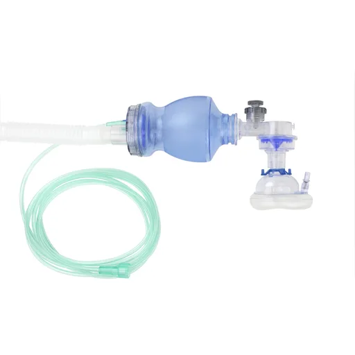 Dynarex Manual Pulmonary Resuscitator with Mask and Reservoir Tubing, Infant