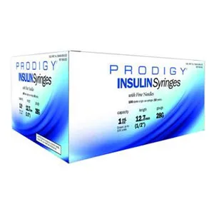 Prodigy Insulin Syringe 31G x 8mm L