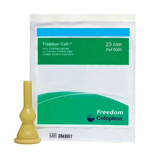 Coloplast Freedom Cath Latex Self Adhering Male External Catheter - Small 23mm