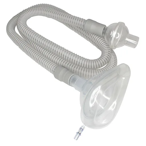 Sunset Healthcare Solutions Cough Assist Kit with Mask and 6 ft Tube, Adult, Large