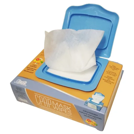 Contour CPAP Mask Cleaning Wipe, Citrus Scented