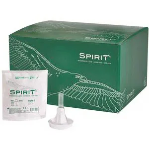 Spirit Style 1 Hydrocolloid Sheath Male External Catheter, X-Large 41 mm