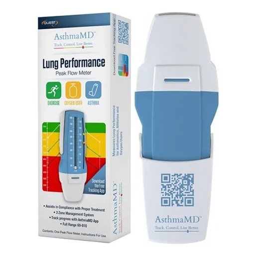 Quest AsthmaMD Lung Performance Peak Flow Meter